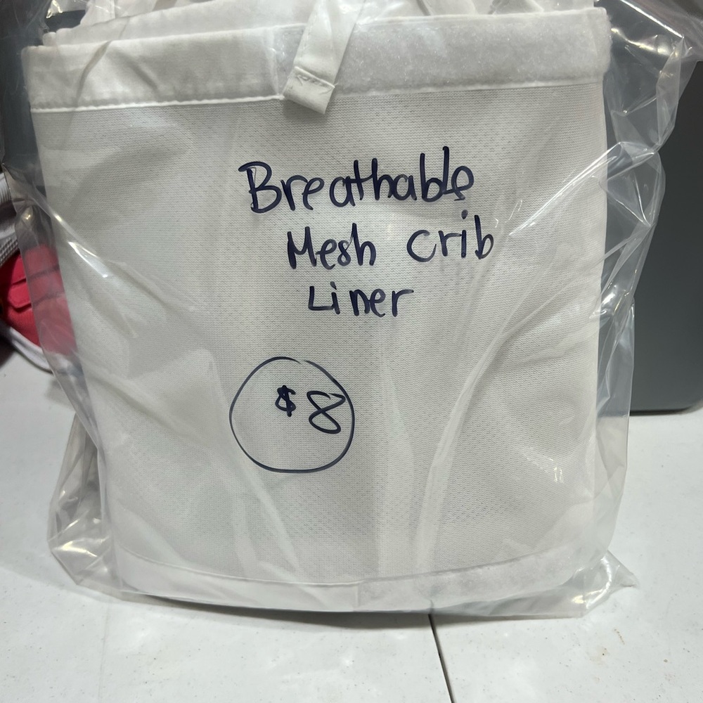 Breathable Mesh Crib Liner